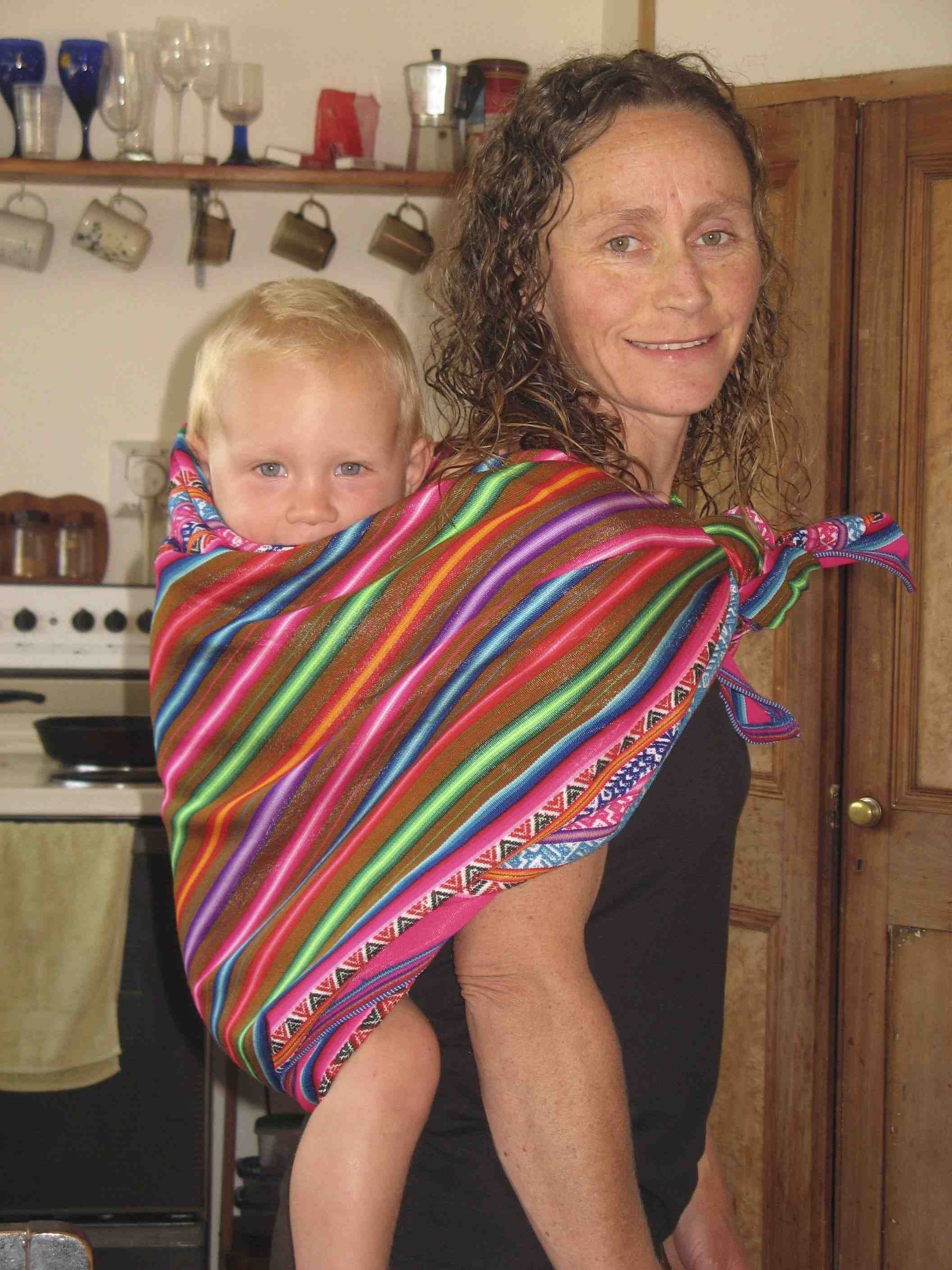 peruvian baby sling
