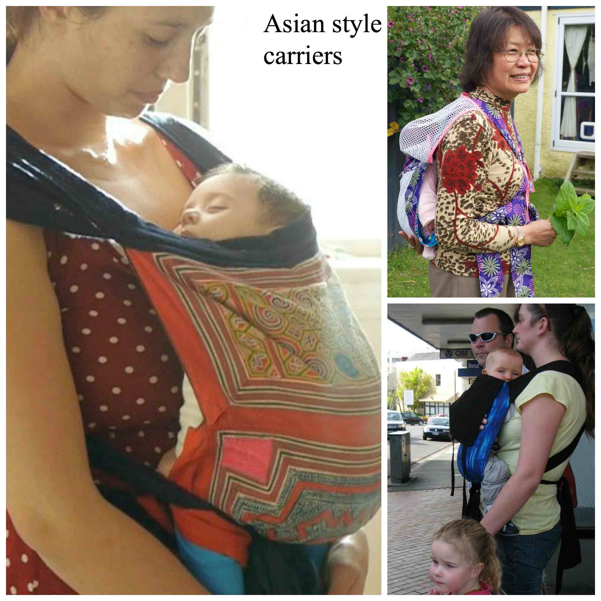 traditional baby carrier